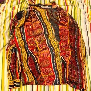 90s original italy coogi silk